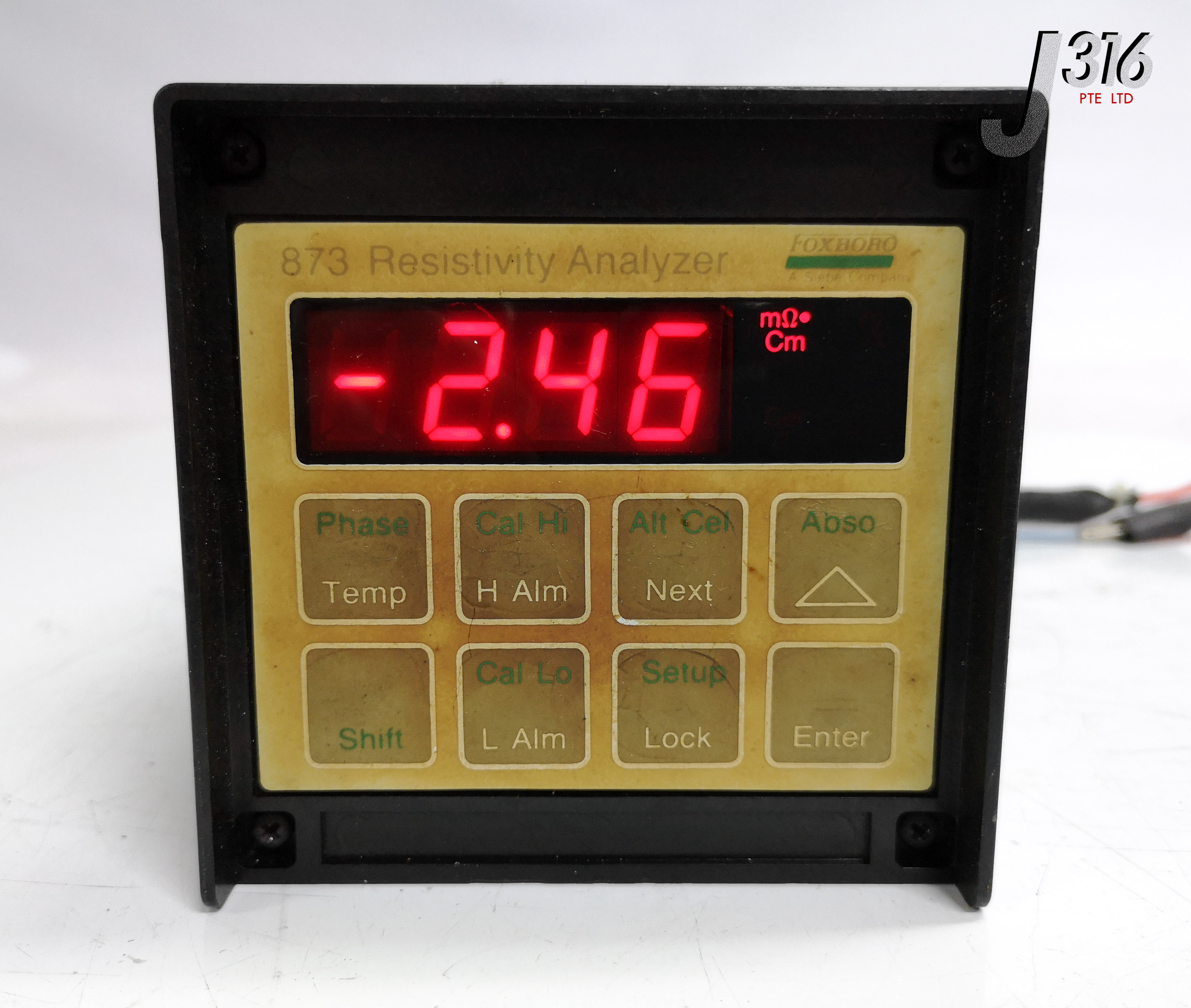 19904 FOXBORO 873 RESISTIVITY ANALYZER 873RS-JIPCGZ | eBay